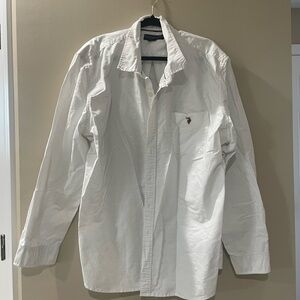 White Polo Button Down